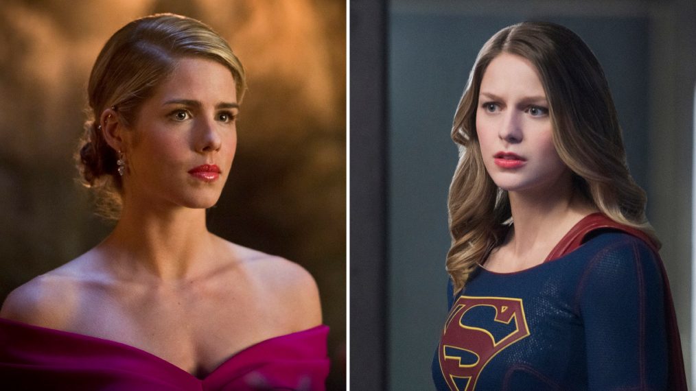 Emily Bett Rickards, Melissa Benoist