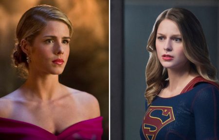 Emily Bett Rickards, Melissa Benoist