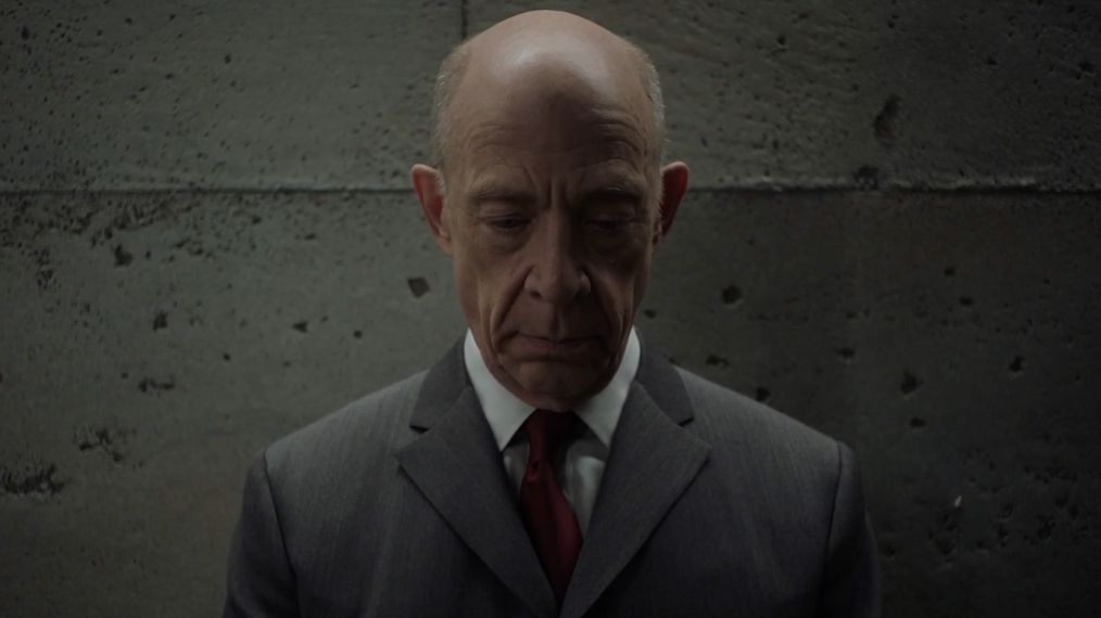 J. K. Simmons in the new Starz series Counterpart