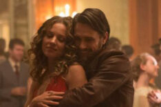 The Deuce - Margarita Levieva (Abby) and James Franco (Vincent)