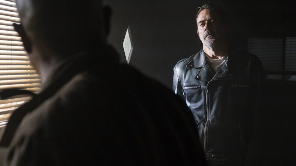 Seth Gilliam as Father Gabriel Stokes, Jeffrey Dean Morgan as Negan