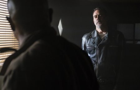 Seth Gilliam as Father Gabriel Stokes, Jeffrey Dean Morgan as Negan