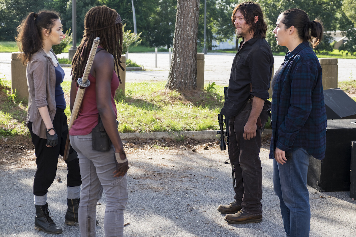 Rosita Michonne Daryl Tara The Walking Dead