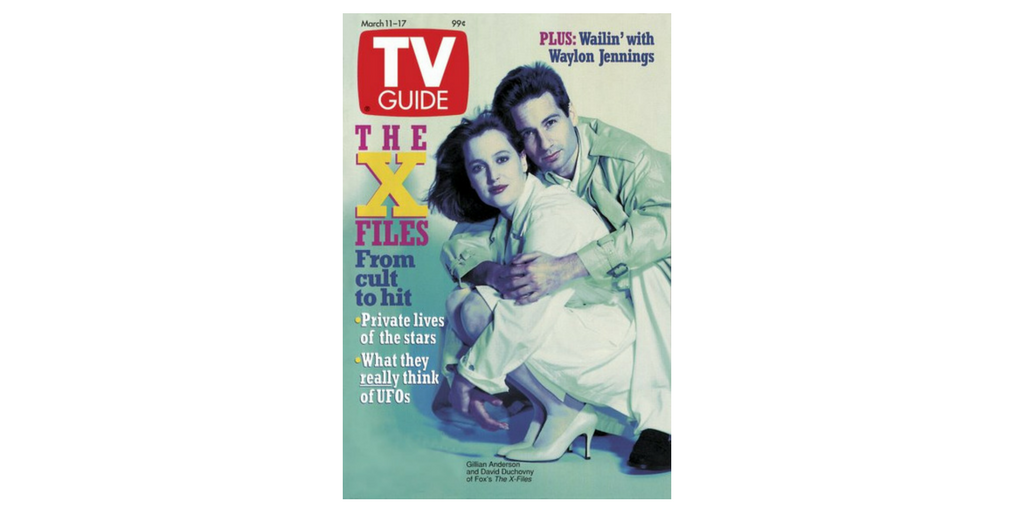 The X-Files on the Cover of TV Guide Magazine