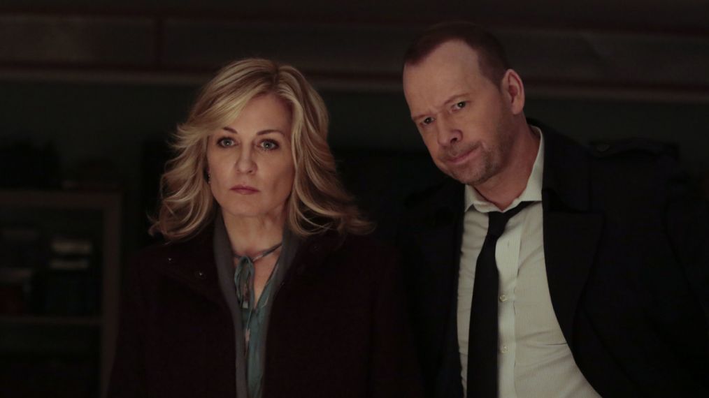 Blue Bloods - Amy Carlson and Donnie Wahlberg