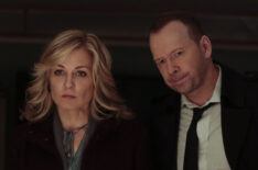 Blue Bloods - Amy Carlson and Donnie Wahlberg