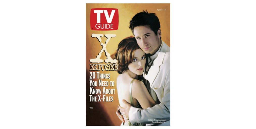 The X-Files on the Cover of TV Guide Magazine