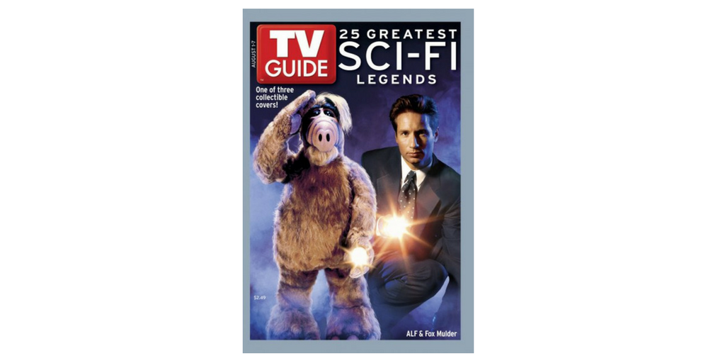 The X-Files on the Cover of TV Guide Magazine