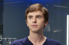 Freddie Highmore as Dr. Shaun Murphy in The Good Doctor