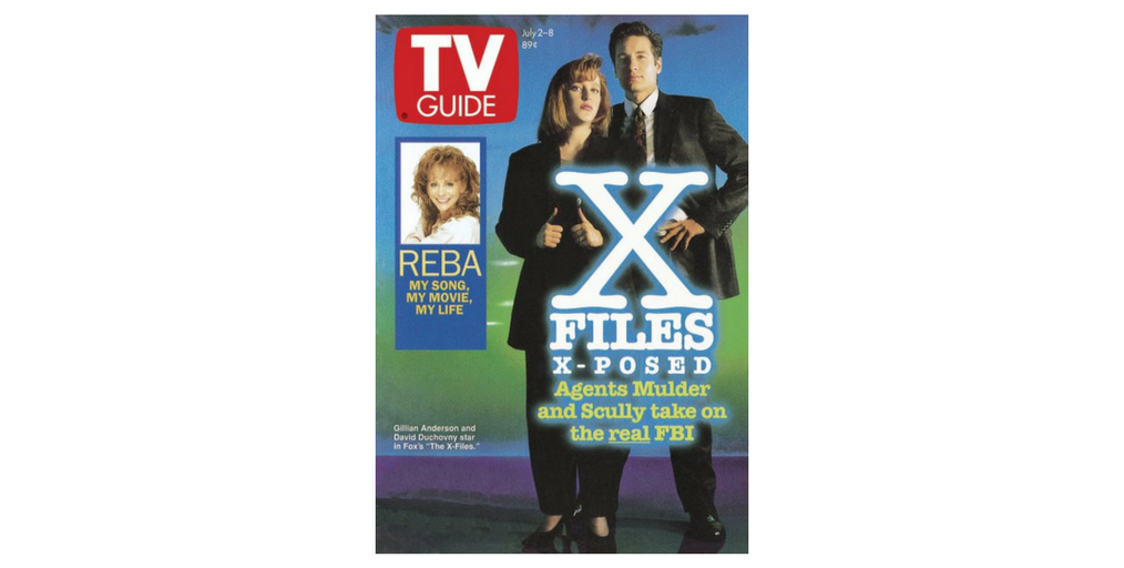 The X-Files on the Cover of TV Guide Magazine