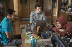 Kumail Nanjiani, Zach Woods, Thomas Middleditch in Silicon Valley