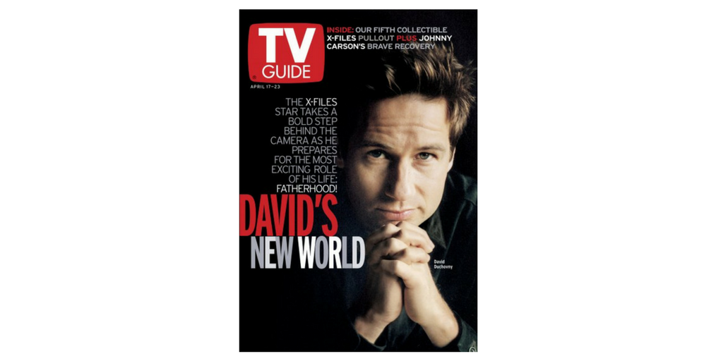 The X-Files on the Cover of TV Guide Magazine