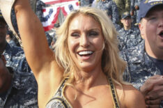 Charlotte Flair at the WWE Tribute to the Troops