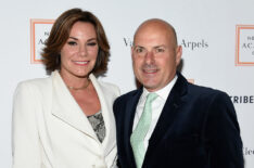 Luann de Lesseps and Tom DAgostin attend the 2017 Tribeca Ball