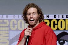 T.J. Miller attends the Warner Bros. Pictures Presentation during Comic-Con International 2017