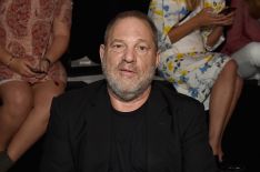 Harvey Weinstein attends the Marchesa fashion show during New York Fashion Week