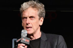 Peter Capaldi speaks onstage during BBC America Presents: Spotlight panel during the 2017 New York Comic Con