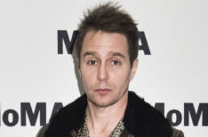Sam Rockwell attends a panel discussion during the MoMA's Contenders Opening Night Featuring 'Three Billboards Outside Ebbing, Missouri' at MOMA