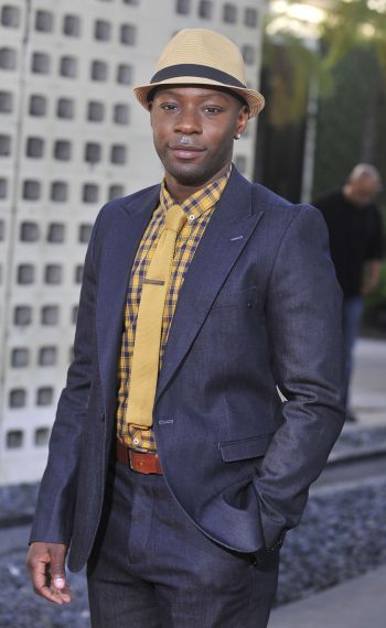 Nelsan Ellis arrives for the premiere of HBO's 'True Blood'