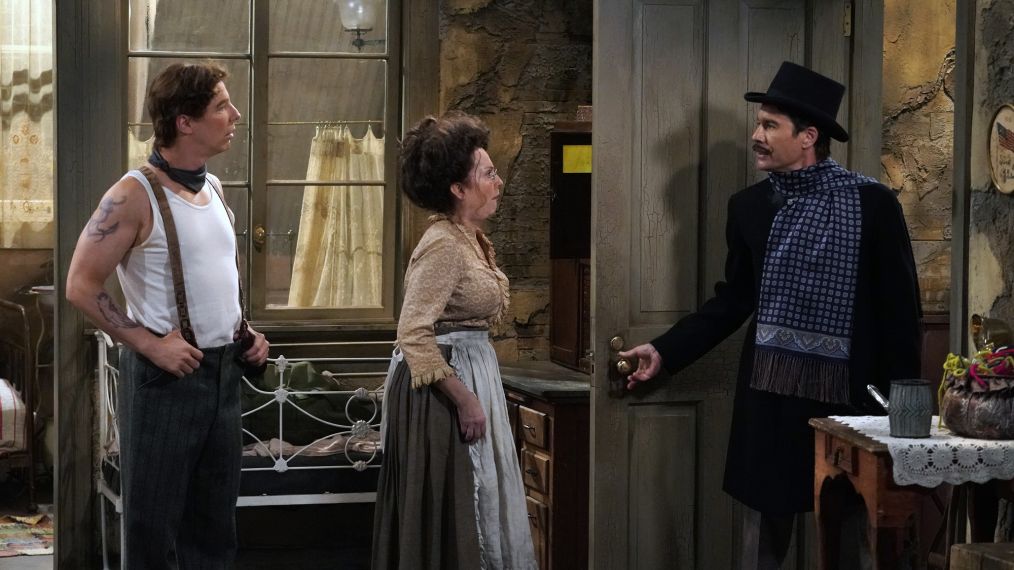 Will & Grace - Sean Hayes as John Patrick McGee, Megan Mullally as Karolyn O'Sullivan, Eric McCormack as Billem Van Billiams