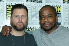 James Roday and Dulé Hill of Psych the Movie get chummy at San Diego Comic-Con