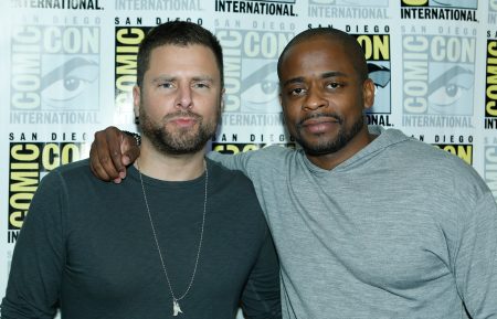 James Roday and Dulé Hill of Psych the Movie get chummy at San Diego Comic-Con