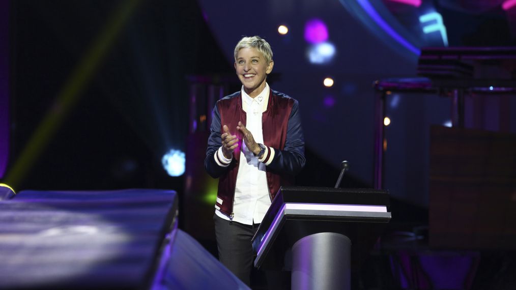 Ellen DeGeneres on Ellen's Game of Games - 'Say Hello To My Little Friends'