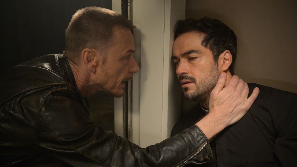 The Exorcist - Ben Daniels and Alfonso Herrera