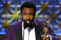 Actor Donald Glover accepts Outstanding Lead Actor in a Comedy Series for 'Atlanta' onstage during the 69th Annual Primetime Emmy Awards