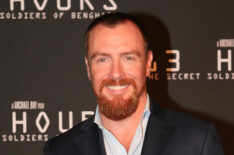 Toby Stephens attends the Dallas Premiere of the Paramount Pictures film '13 Hours: The Secret Soldiers of Benghazi'