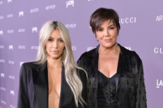 Kim Kardashian West and Kris Jenner attend the 2017 LACMA Art + Film Gala