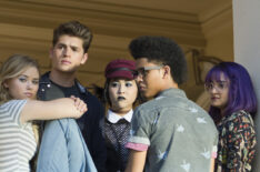 Marvel's Runaways - Virginia Gardner, Gregg Sulkin, Lyrica Okano, Rhenzy Feliz, and Ariela Barer