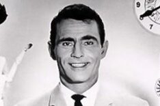 Publicity still of The Twilight Zone creator and host Rod Serling