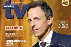 Seth Meyers on the cover of TV Weekly - Golden Globes