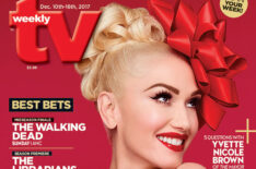Gwen Stefani on the cover of TV Weekly