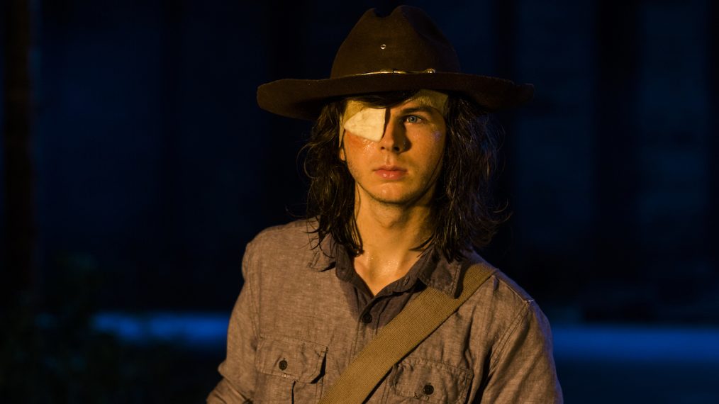 Chandler Riggs as Carl Grimes - The Walking Dead - Season 8, Episode 8