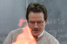 Bryan Cranston as Walter White the chemistry teacher in Breaking Bad