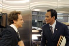 The West Win - Bradley Whitford as Josh Lyman, Jimmy Smits as Matt Santos