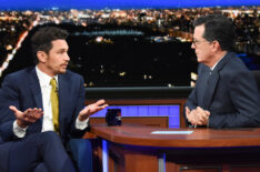 The Late Show with Stephen Colbert with guest James Franco