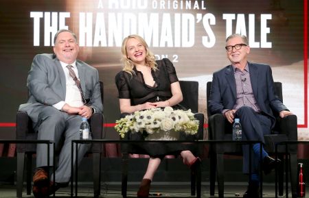 2018 Winter TCA Tour - The Handmaid's Tale - Bruce Miller, Elisabeth Moss, and Warren Littlefield