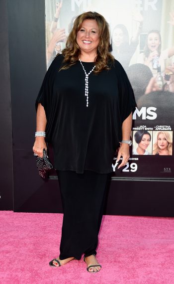 Abby Lee Miller attends the premiere of 'Bad Moms'