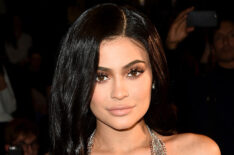 Kylie Jenner attends the Jeremy Scott collection during New York Fashion Week