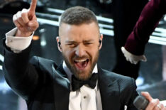 Justin Timberlake performs onstage during the 89th Annual Academy Awards in 2017