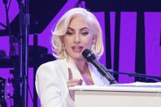 Lady Gaga performs onstage during the 'Deep from the Heart: The One America Appeal Concert'