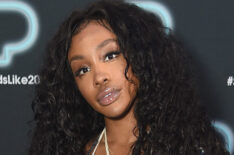 SZA poses backstage at Pandora Sounds Like You: 2017