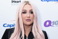 Kesha attends Q102's Jingle Ball 2017