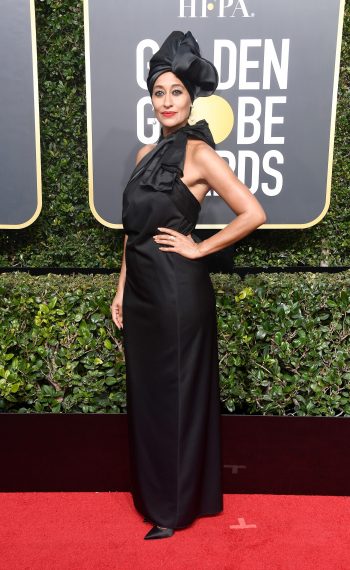 Tracee Ellis Ross attends The 75th Annual Golden Globe Awards
