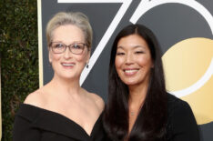 75th Annual Golden Globe Awards - Meryl Streep and Ai-jen Poo