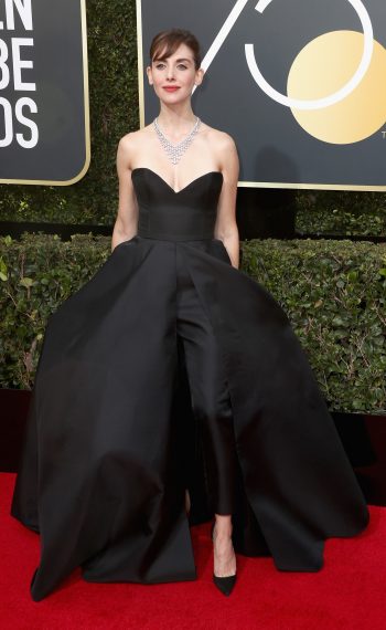 Alison Brie attends The 75th Annual Golden Globe Awards