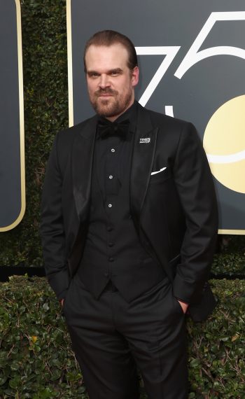 75th Annual Golden Globe Awards - David Harbour